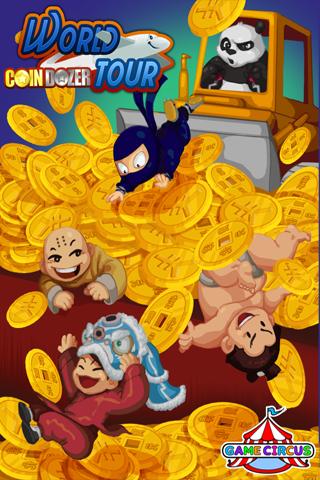 Coin Dozer: World Tour  Screenshot 1