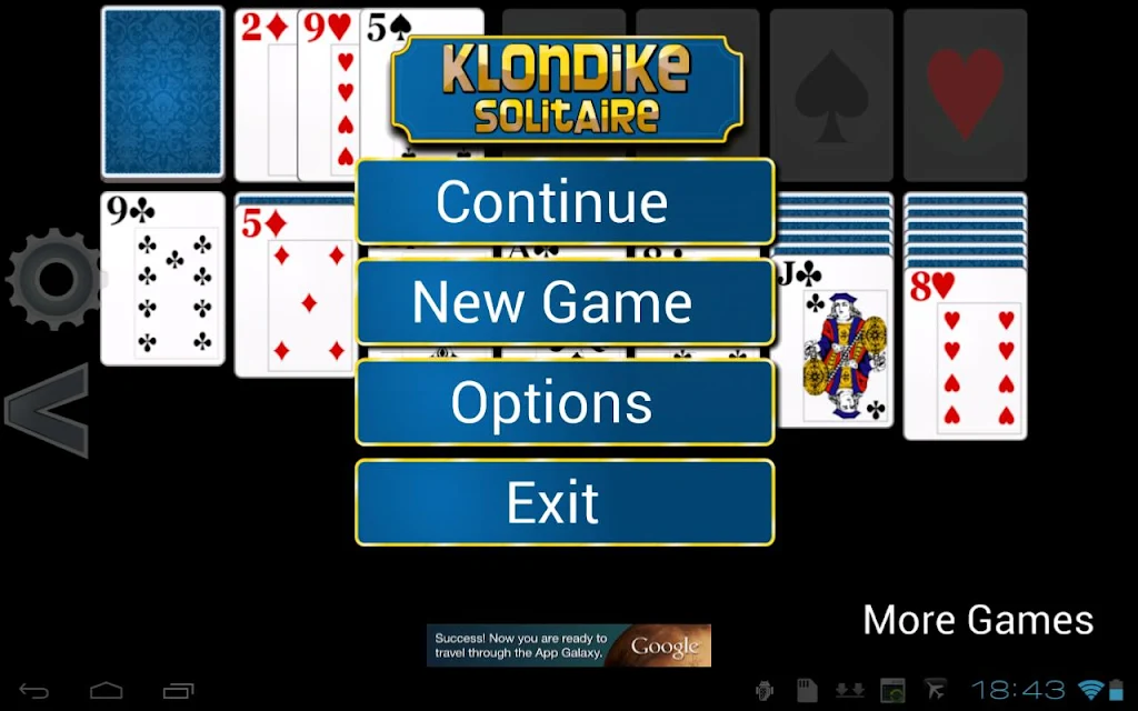 Klondike Solitaire HD  Screenshot 2