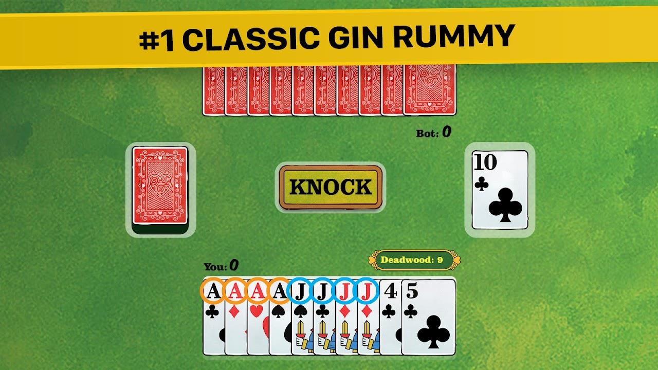 Gin Rummy Free!  Screenshot 1