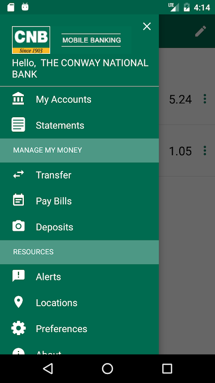 Conway National Bank Mobile  Screenshot 3