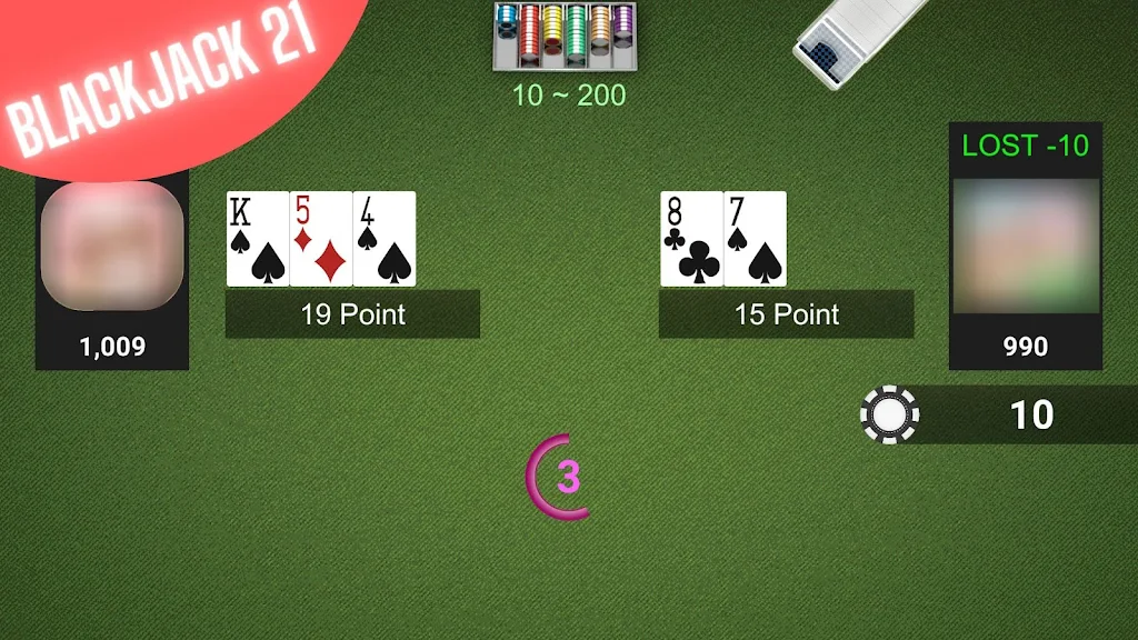 Classic 21 BlackJack  Screenshot 1