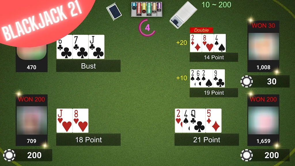 Classic 21 BlackJack  Screenshot 2