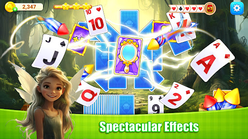 Solitaire lovely Fish: Tripeaks  Screenshot 4