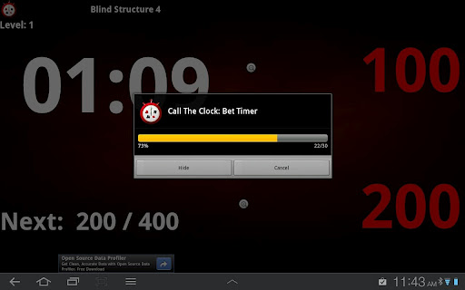 Talking Poker Timer - Clock  Screenshot 1