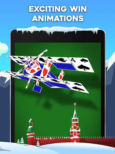 Yukon Russian – Classic Solitaire Challenge Game  Screenshot 1