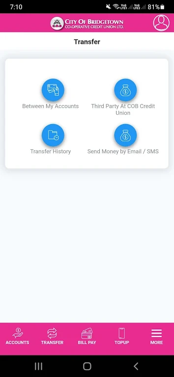 C.O.B Mobile Banking  Screenshot 3