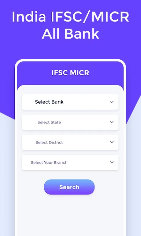 Indian IFSC/MICR All BANK  Screenshot 2