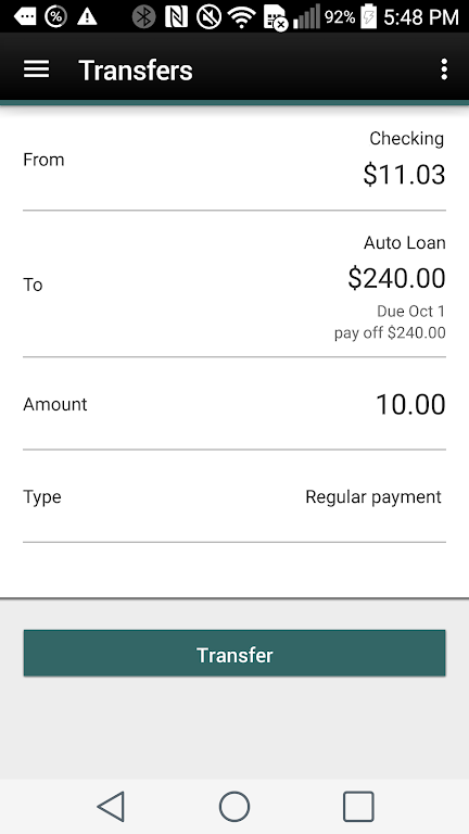 OFCU Mobile Banking  Screenshot 3