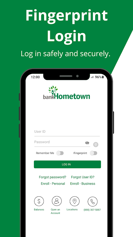 bankHometown Mobile  Screenshot 3