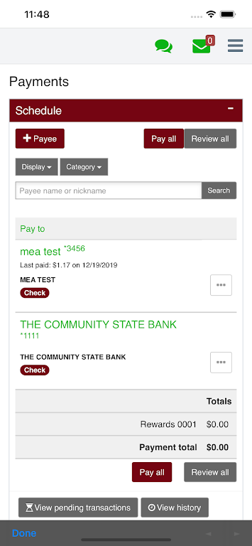 TCSB Mobile Banking  Screenshot 4