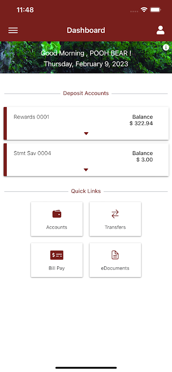 TCSB Mobile Banking  Screenshot 2