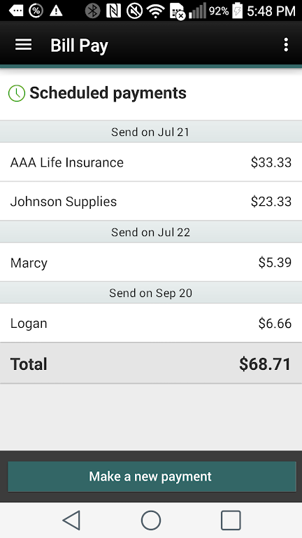 OFCU Mobile Banking  Screenshot 4