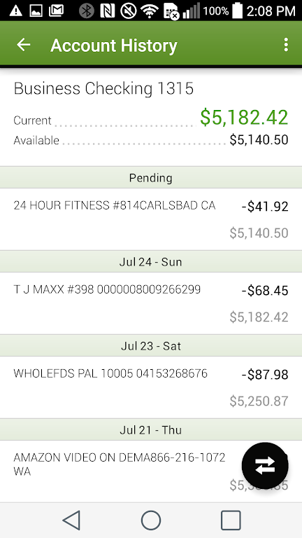 First Federal Mobile Banking  Screenshot 2