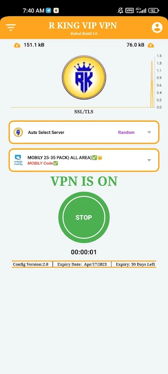 R KING VPN  Screenshot 2