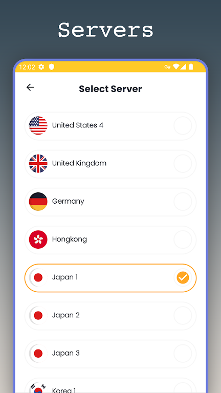 Fire Gaming VPN Proxy Ping  Screenshot 2