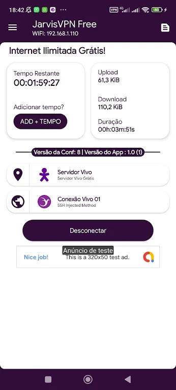 JarvisVPN Lite  Screenshot 2