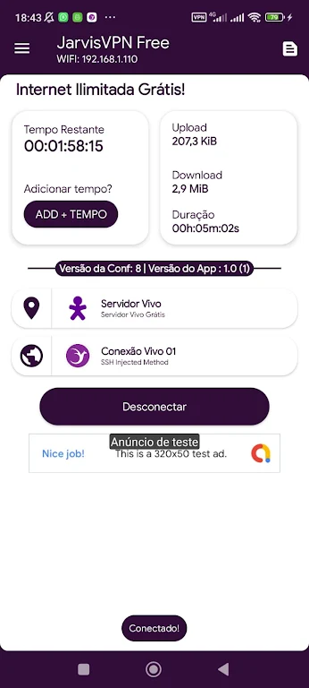JarvisVPN Lite  Screenshot 4