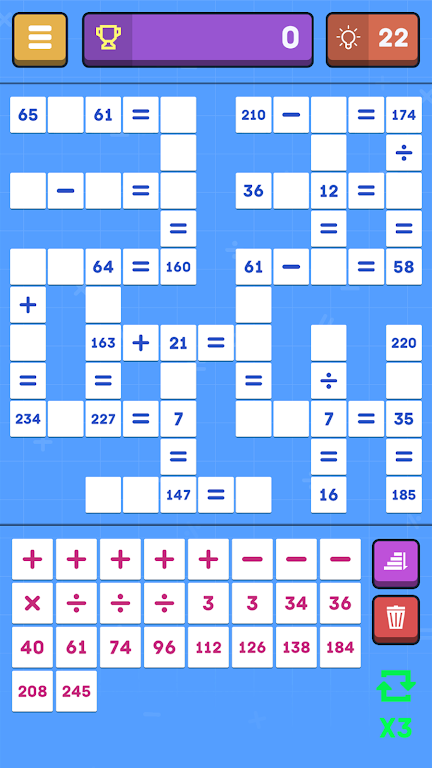 Mathematical crossword Mod  Screenshot 2