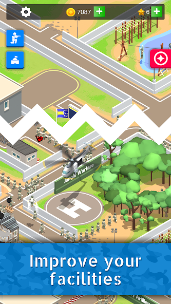 Idle Army Base: Tycoon Game Mod  Screenshot 3