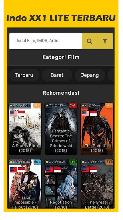 indo xxi lite new  Screenshot 1