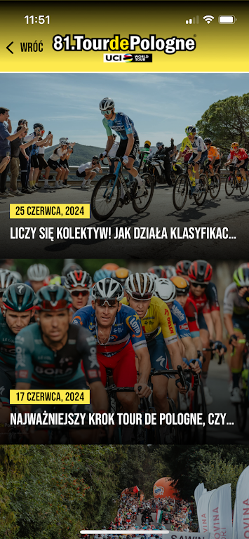 Tour de Pologne Official  Screenshot 2