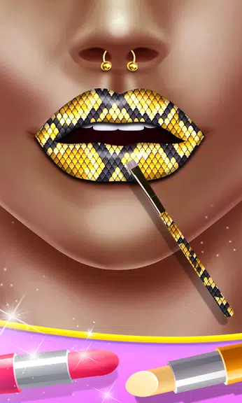 Lip Art DIY Skin Care Makeup  Screenshot 1