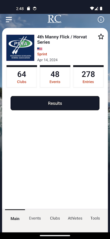 RegattaCentral  Screenshot 3