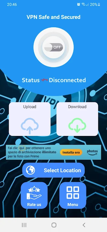 VPN Safe and Secured  Screenshot 3