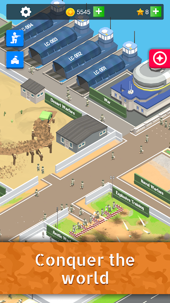 Idle Army Base: Tycoon Game Mod  Screenshot 4