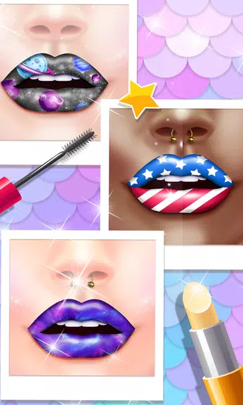 Lip Art DIY Skin Care Makeup  Screenshot 3