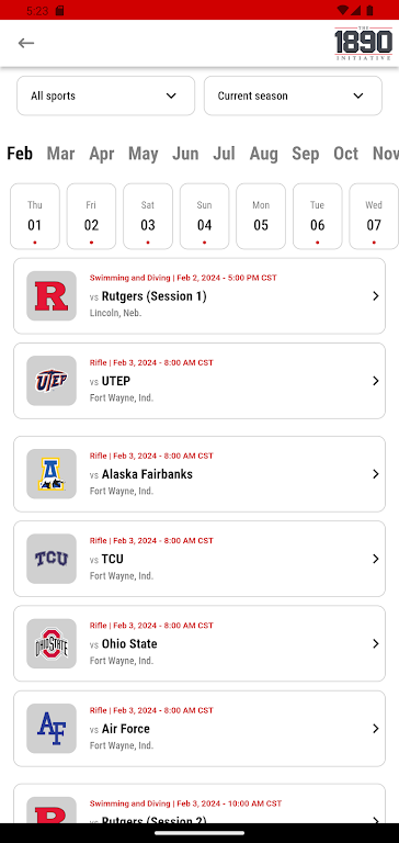 Nebraska Huskers  Screenshot 3