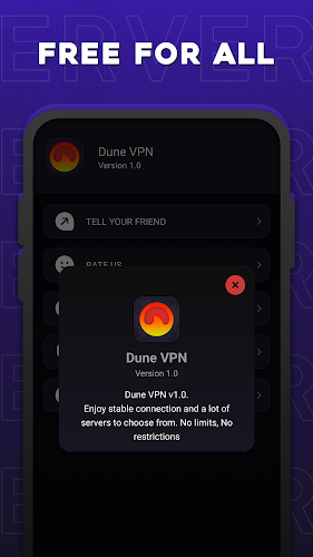 DuneVPN Fast Proxy Client  Screenshot 1