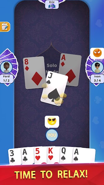 Spades Offline - Card Game Mod  Screenshot 2