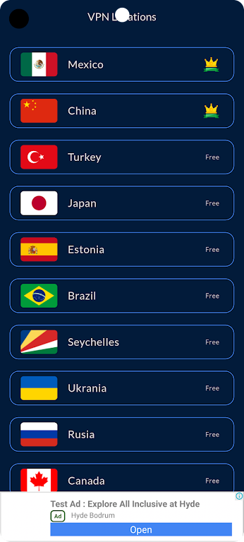 Fixmob VPN  Screenshot 1