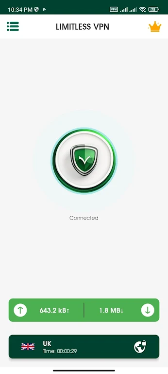 LIMITLESS VPN  Screenshot 3