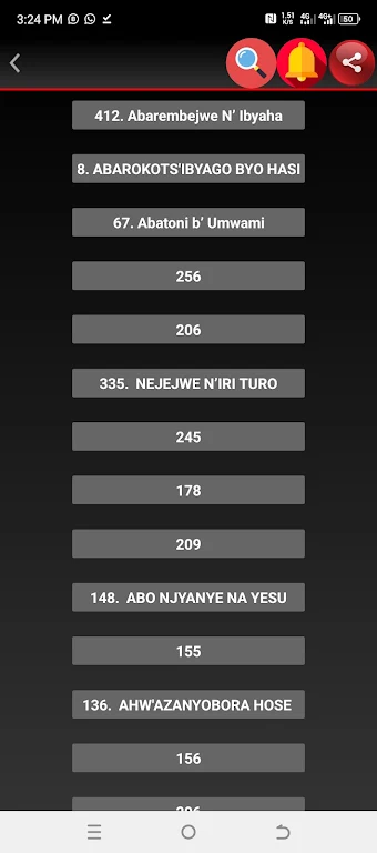 Igitabo cy'indirimbo za 500  Screenshot 3