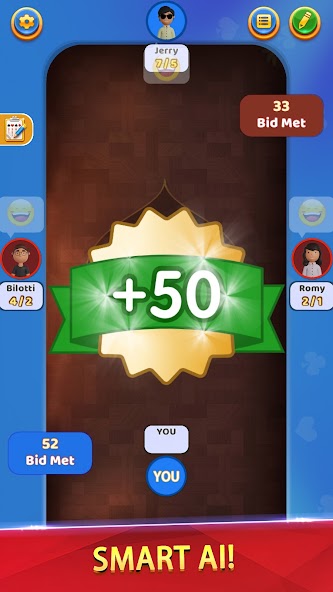 Spades Offline - Card Game Mod  Screenshot 4