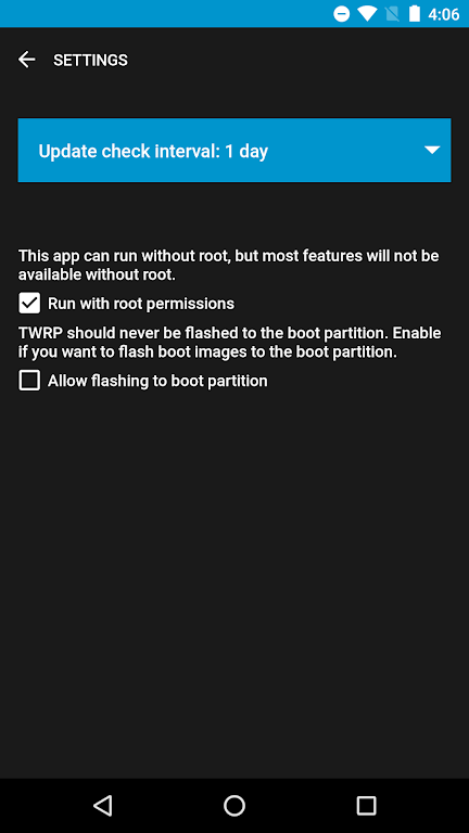 TWRP  Screenshot 3