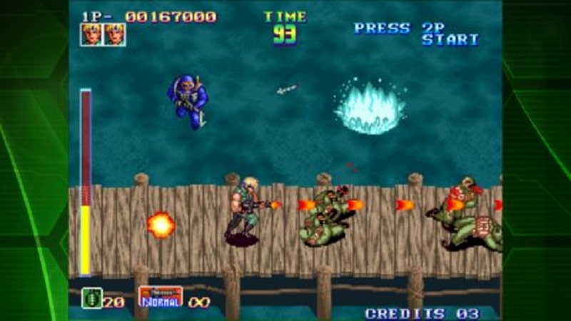 SHOCK TROOPERS ACA NEOGEO  Screenshot 2