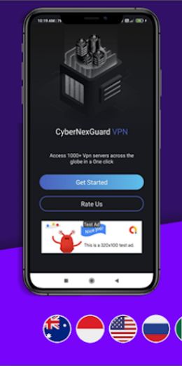 CyberNexGuard VPN  Screenshot 1