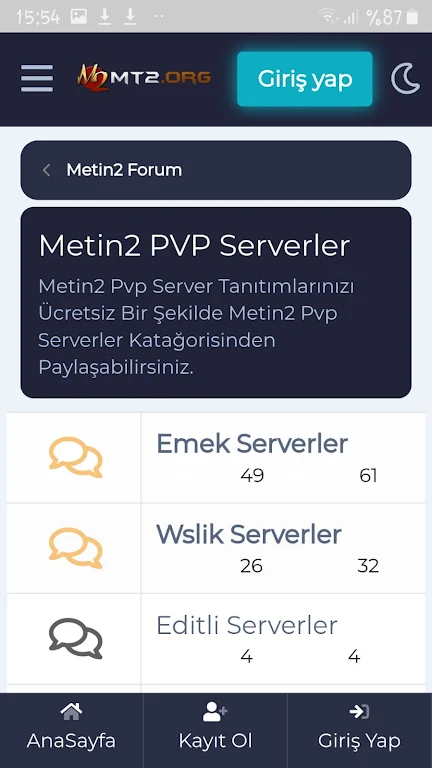 Metin2 Pvp Serverler  Screenshot 2
