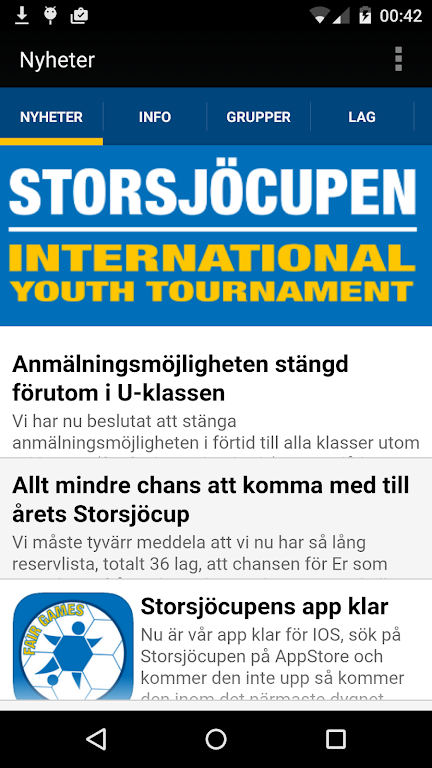 Storsjöcupen  Screenshot 1