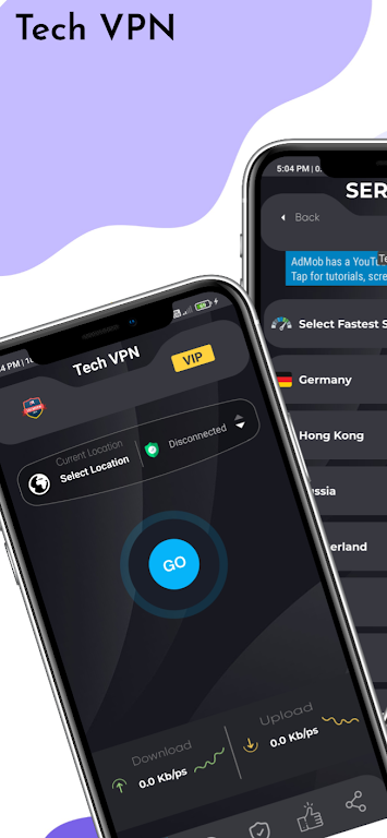 TechVPN : Secure VPN Proxy  Screenshot 1