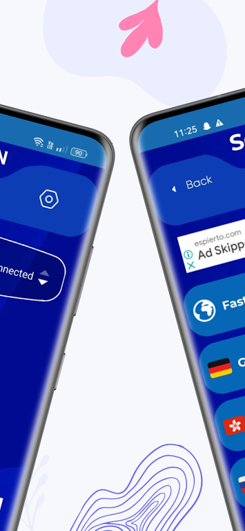 Blue VPN - Fast, Safe VPN  Screenshot 2