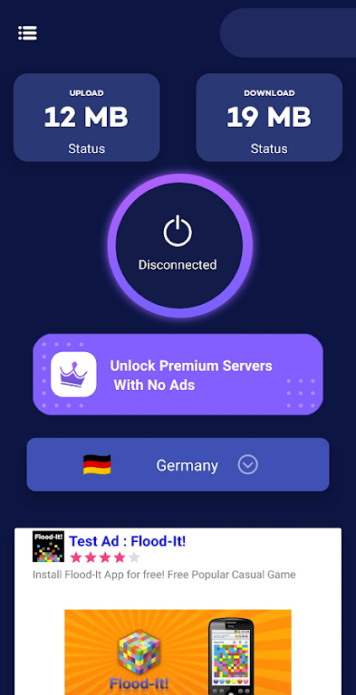 IPCloud VPN  Screenshot 2