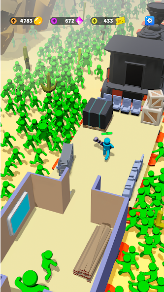 Train Defense: Zombie Game Mod  Screenshot 2