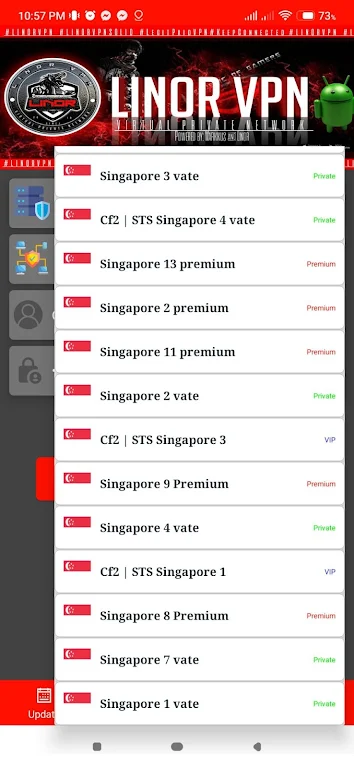 LINOR VPN TUNNEL  Screenshot 3