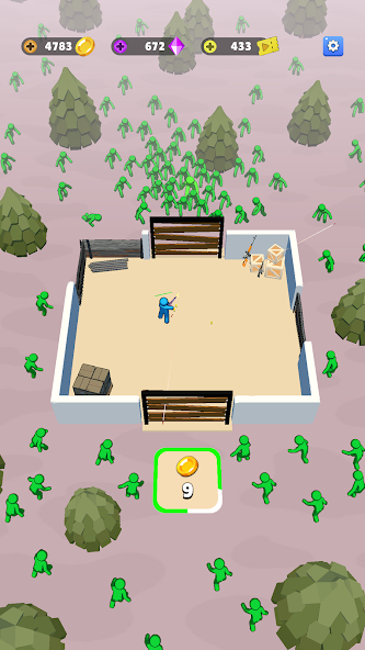 Train Defense: Zombie Game Mod  Screenshot 4