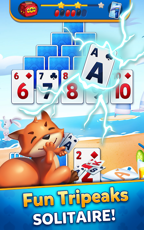 Solitaire Tripeak Travel 2023  Screenshot 4