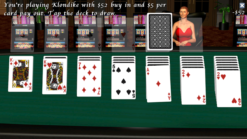 Vegas Solitaire Free  Screenshot 2